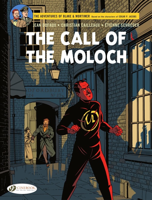 Couverture ebook de Blake & Mortimer - Volume 27 - The Call of the Moloch, de Christian Cailleaux, Jean Dufaux, Etienne Schreder