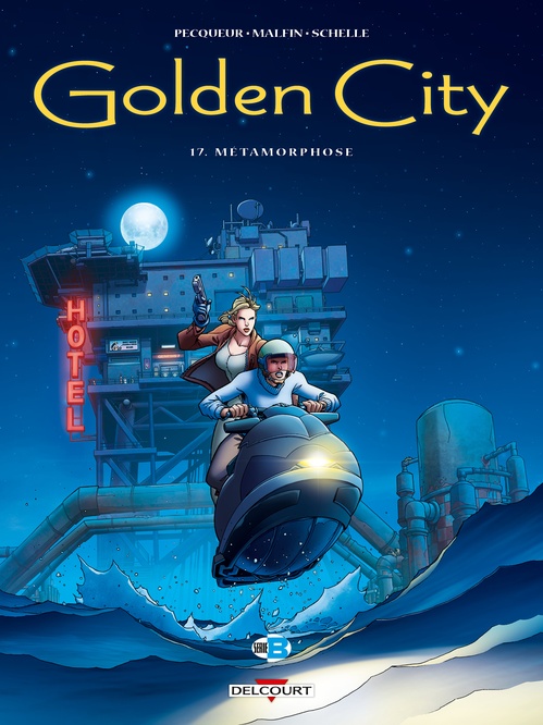ebook cover of Golden City T17 - Métamorphose, by Nicolas Malfin