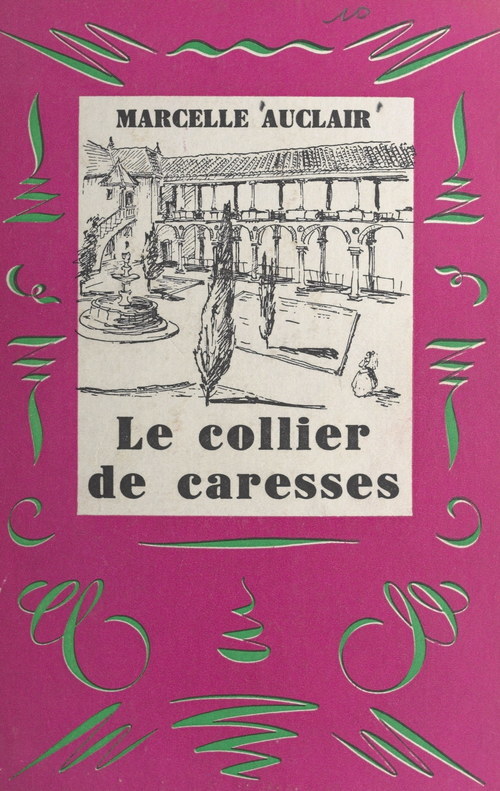 ebook cover of Le collier de caresses, by Marcelle Auclair