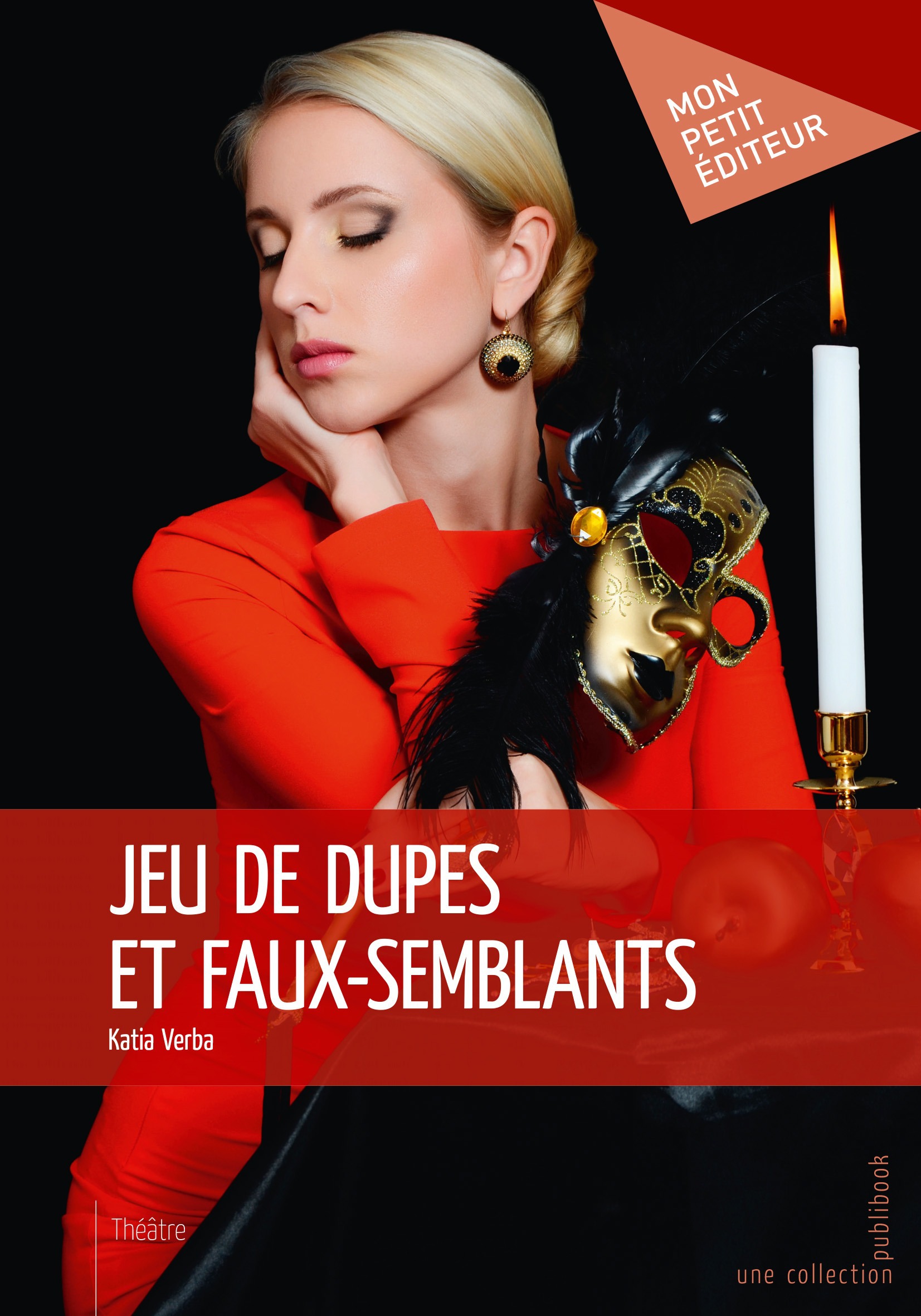 Couverture ebook de Jeu de dupes et faux-semblants, de Katia Verba