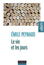 Couverture ebook de Le vin et les jours, de Émile Peynaud