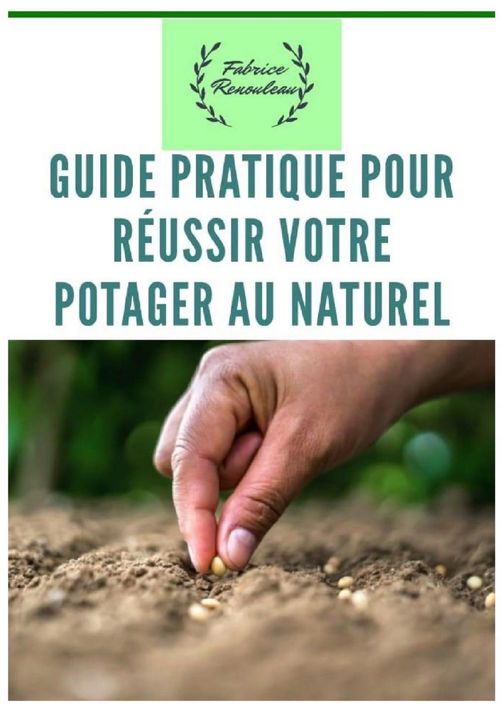Couverture ebook de Guide pratique pour réussir votre potager, de Fabrice Renouleau