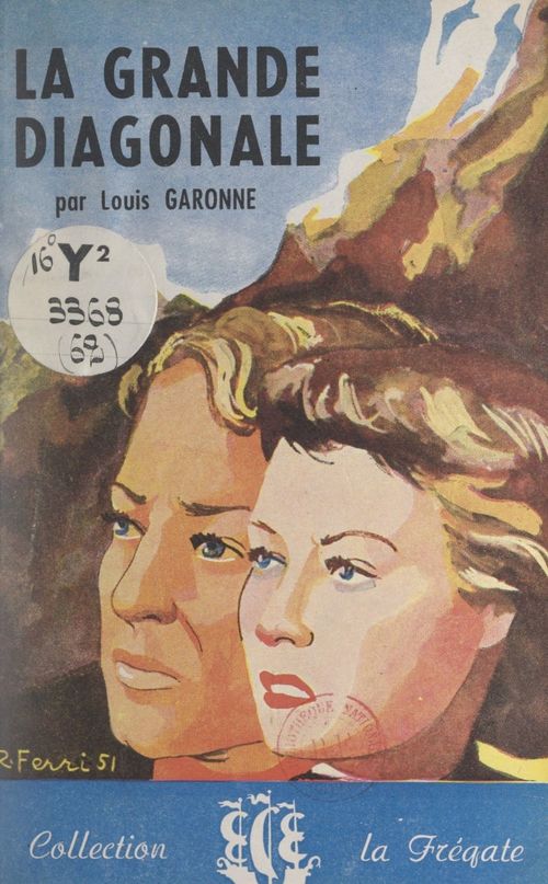 Couverture ebook de La grande diagonale, de Louis Garonne