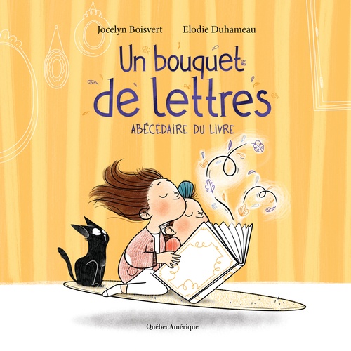 Couverture ebook de Un bouquet de lettres, de Jocelyn Boisvert, Elodie Duhameau