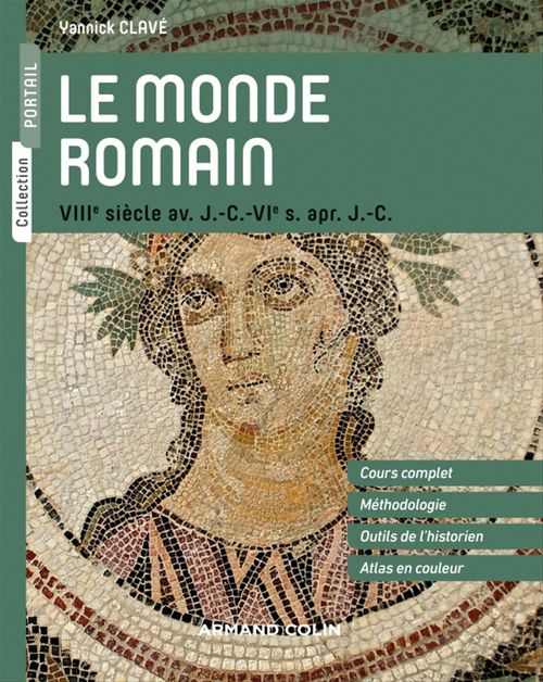 ebook cover of Le monde romain, by Yannick Clavé