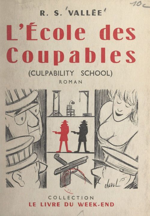 Couverture ebook de L'école des coupables, de Robert Sylvain Vallee