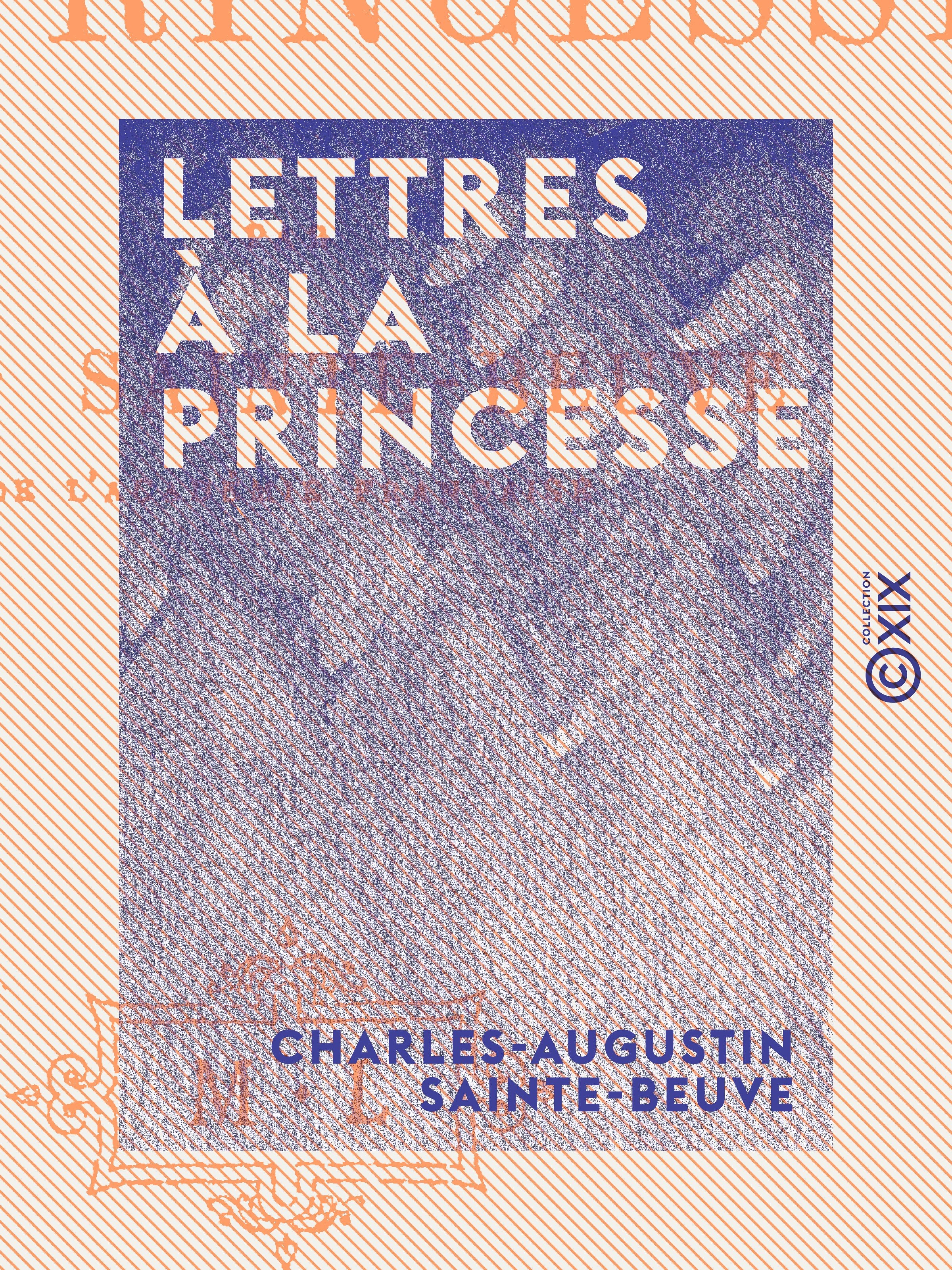 ebook cover of Lettres à la Princesse, by Charles-Augustin Sainte-Beuve