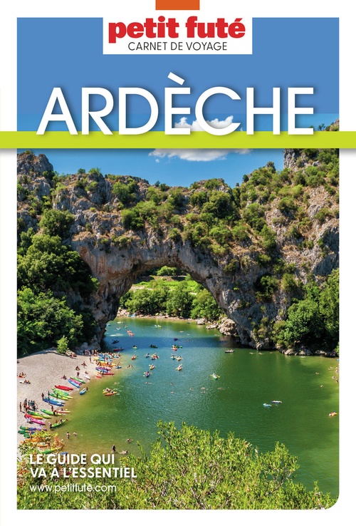 Couverture ebook de Guide Ardèche 2025 Carnet Petit Futé, de Collectif petit futé