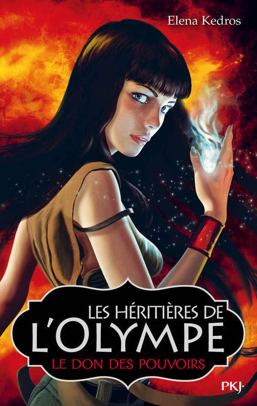 ebook cover of Les héritières de l'Olympe - tome 1 Le don des pouvoirs, by Elena Kedros