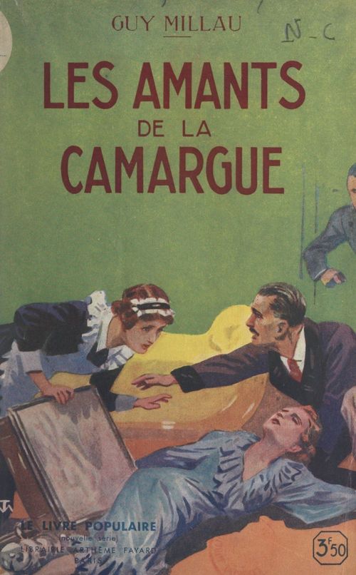 Couverture ebook de Les amants de la Camargue, de Guy Millau