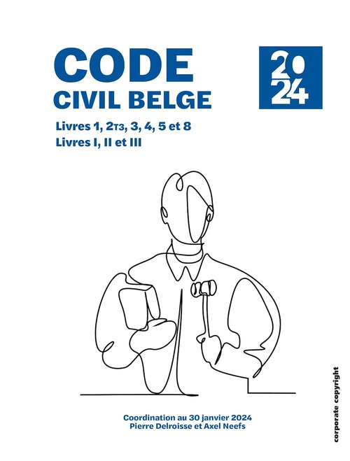 ebook cover of Code civil belge, by Axel Neefs, Pierre Delroisse