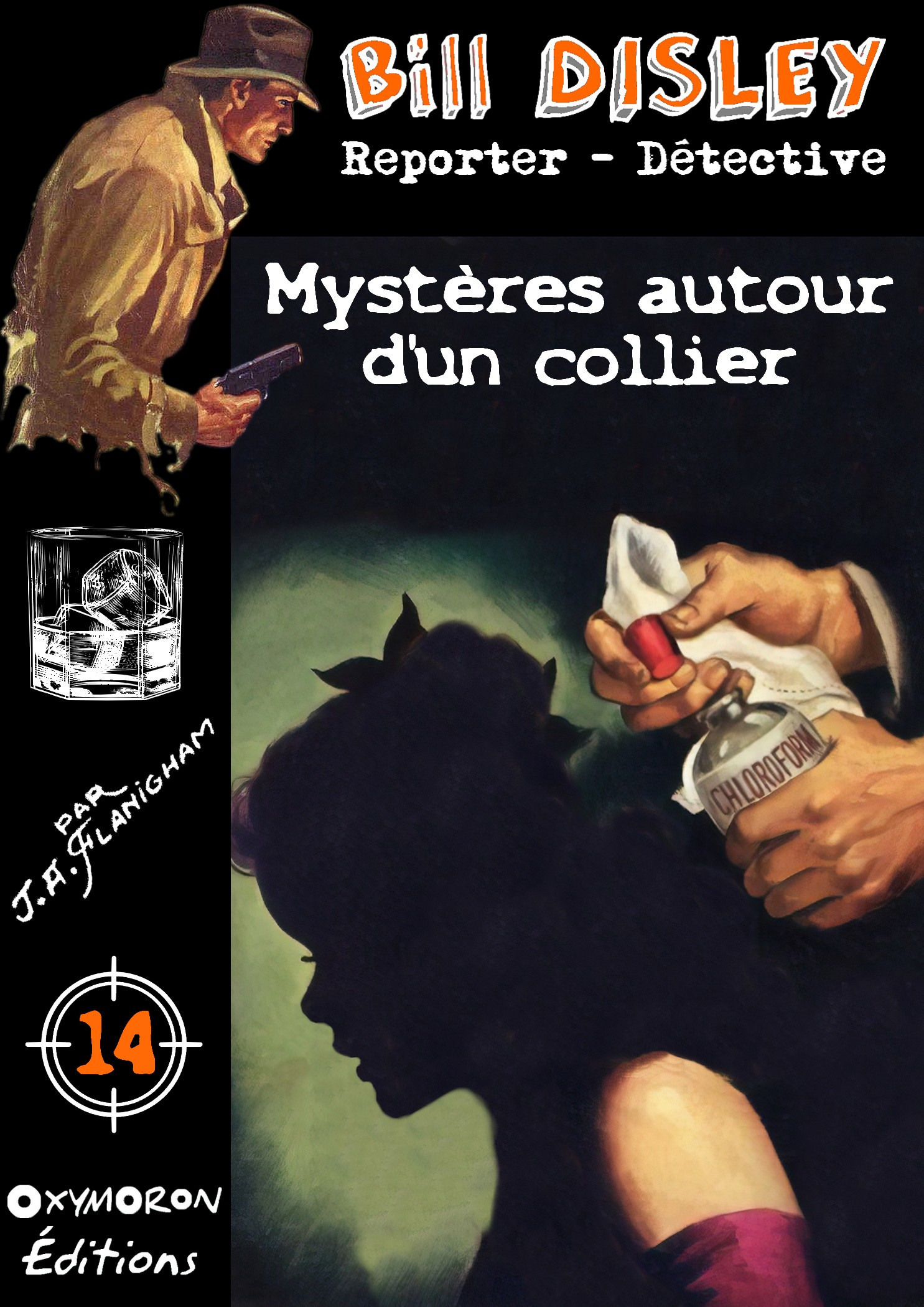 Couverture ebook de Mystère autour d'un collier, de J.A. Flanigham