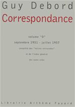 Couverture ebook de Correspondance, de Guy Debord