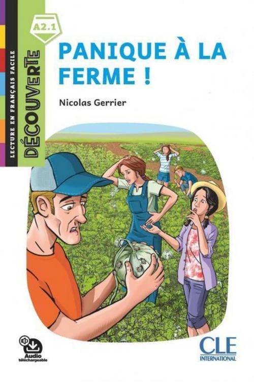 ebook cover of Panique à la ferme ! Lecture, by Nicolas Gerrier