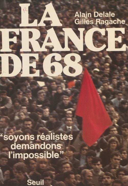 ebook cover of La France de 68, by Delale, Ragache
