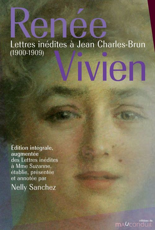 Couverture ebook de Lettres inédites à Jean Charles-Brun (1900-1909), de Renée Vivien (Pauline TARN)