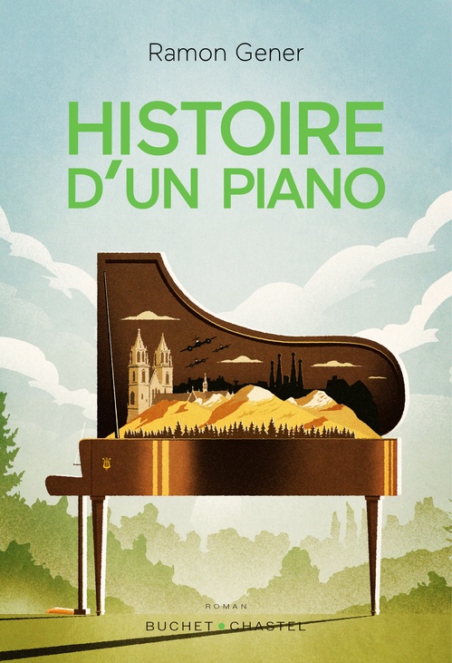 Couverture ebook de Histoire d'un piano, de Ramon Gener