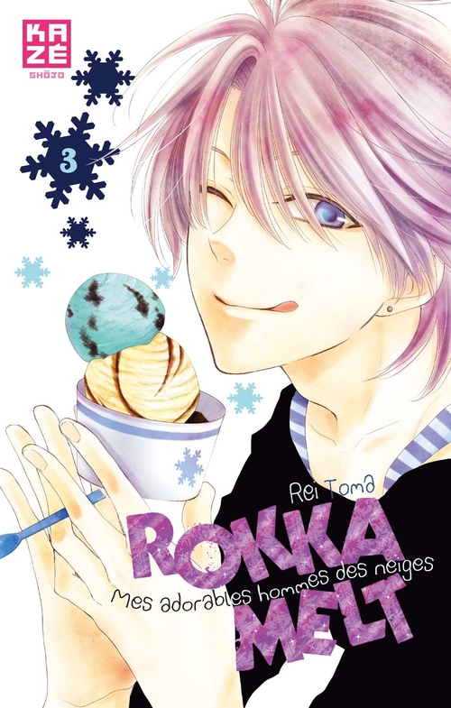 ebook cover of Rokka Melt T03, by Rei Tôma