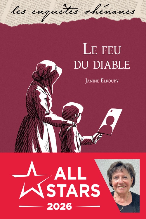 ebook cover of Le feu du diable, by Janine Elkouby