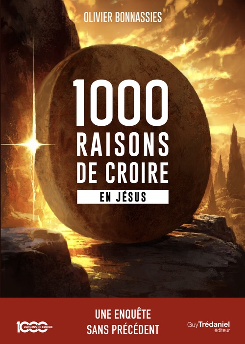 ebook cover of 1000 raisons de croire en Jésus, by Olivier Bonnassies