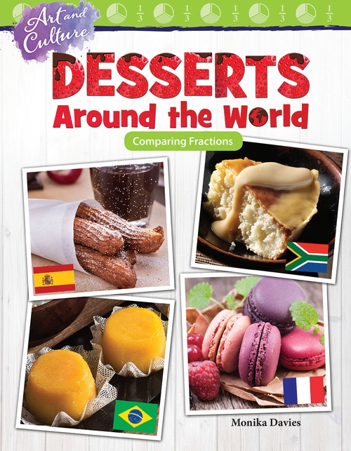Couverture ebook de Art and Culture: Desserts Around the World, de Monika Davies