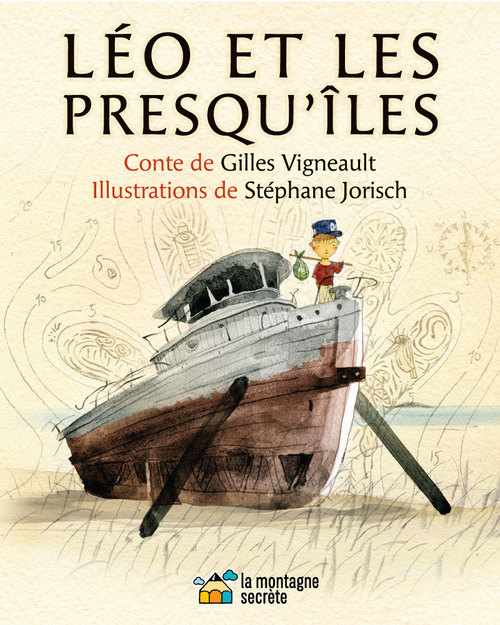 ebook cover of Léo et les presqu'îles (Contenu enrichi), by Gilles Vigneault