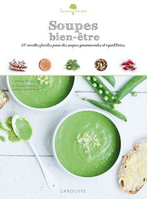 Couverture ebook de Soupes bien-être, de Collectif