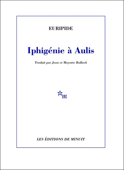 ebook cover of Iphigénie à Aulis, by Euripide