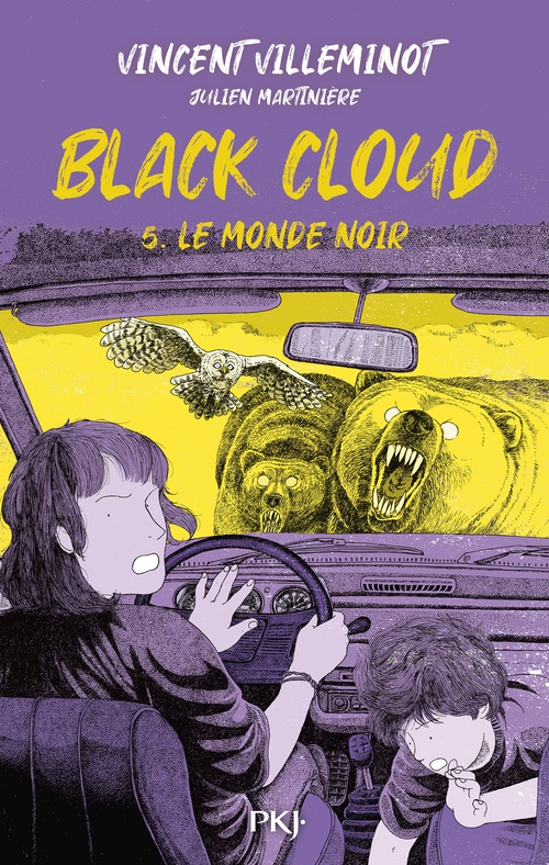 Couverture ebook de Black Cloud - Tome 5 Le monde noir, de Vincent Villeminot