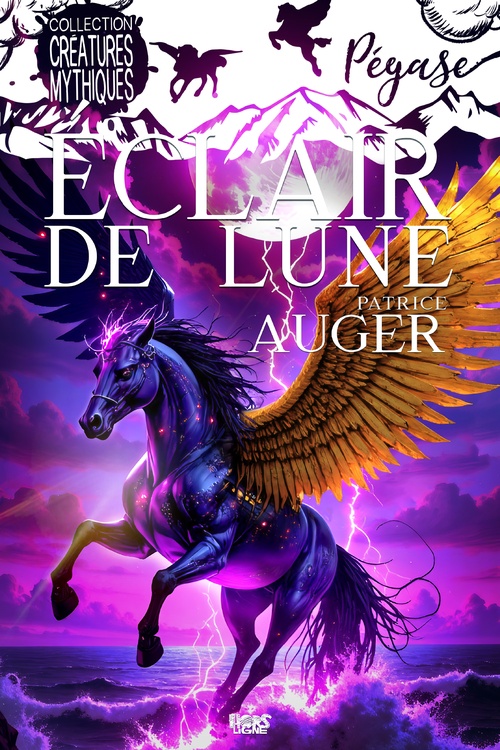 ebook cover of Éclair de lune, by Patrice Auger