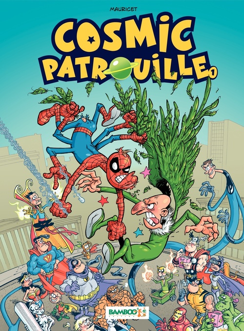 Couverture ebook de Cosmic Patrouille - Tome 1, de Mauricet