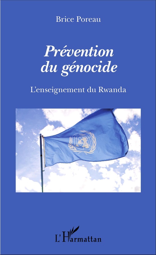 Couverture ebook de Prévention du génocide, de Brice Poreau