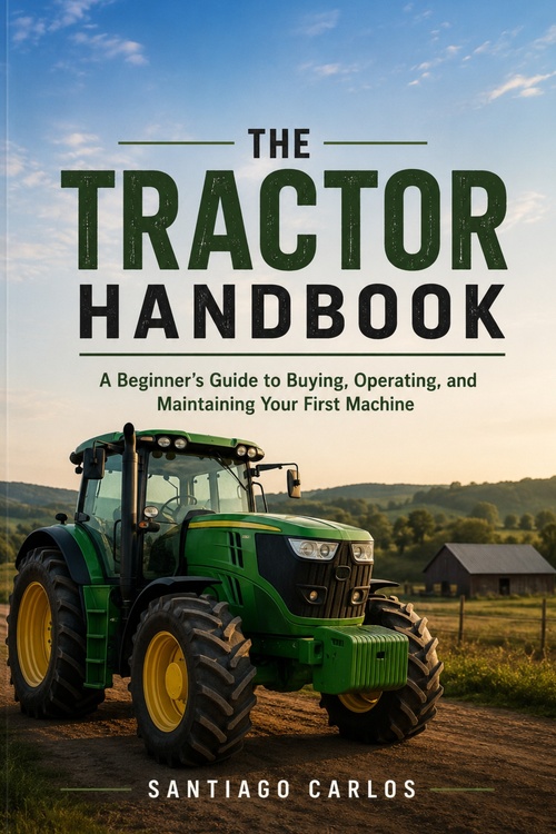 Couverture ebook de The Tractor Handbook, de Santiago Carlos
