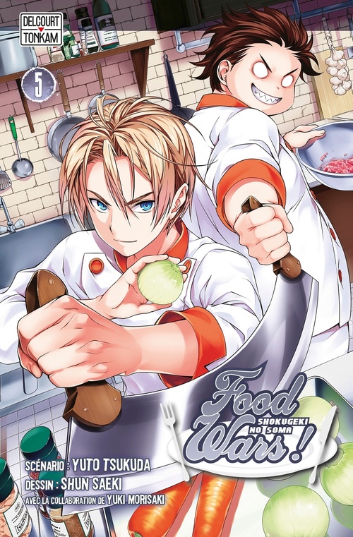 ebook cover of Food wars ! T05, by Yuto Tsukuda