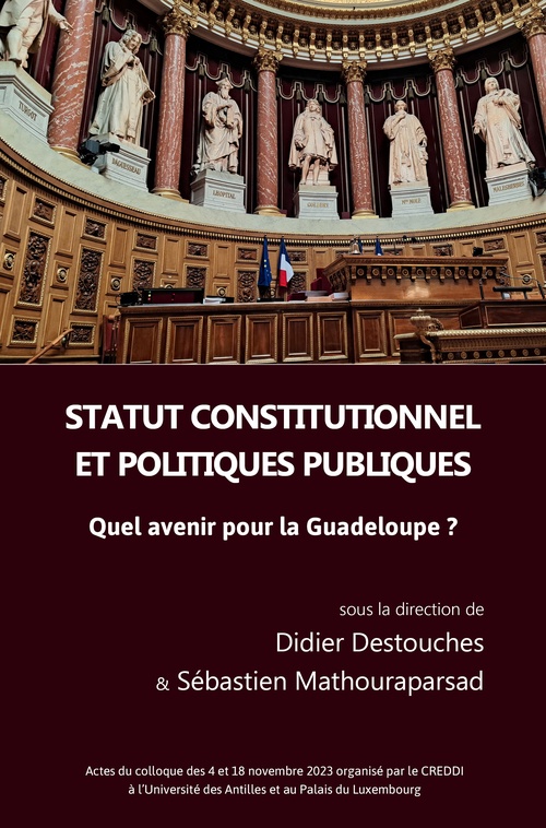 Couverture ebook de Statut constitutionnel et politiques publiques, de