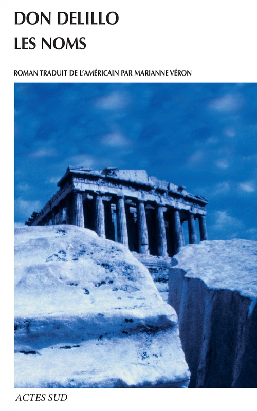 ebook cover of Les Noms, by Don DeLillo