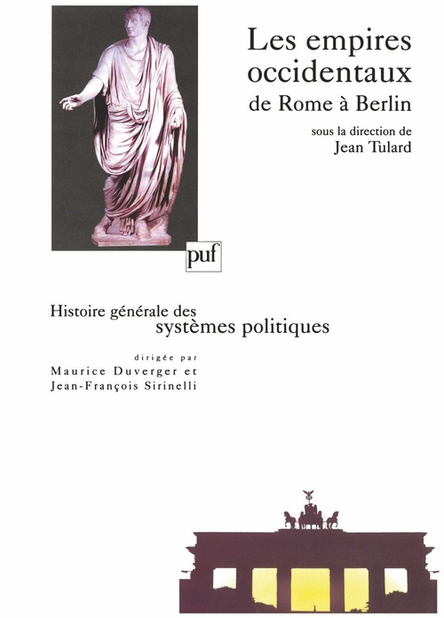 Couverture ebook de Les empires occidentaux de Rome à Berlin, de Jean Tulard