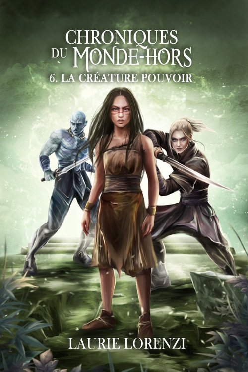 Couverture ebook de La Créature Pouvoir, de Laurie Lorenzi