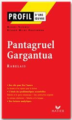 ebook cover of Profil - Rabelais (François) : Pantagruel, Gargantua, by Gérard Milhe-poutindon, Michel Viegnes
