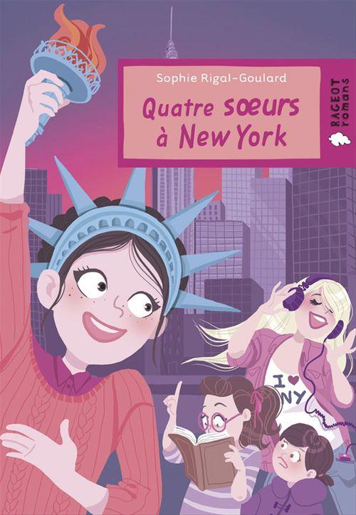ebook cover of Quatre soeurs à New York, by Sophie Rigal-Goulard