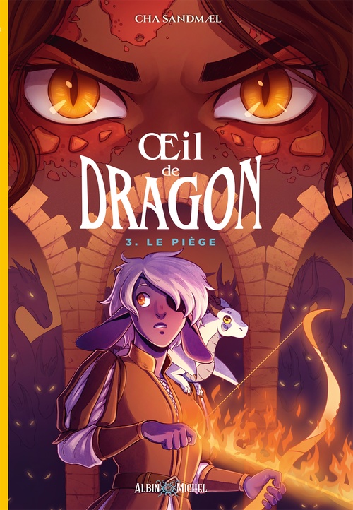 Couverture ebook de Oeil de dragon - tome 3 - Le Piège, de Cha Sandmael