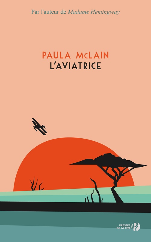 ebook cover of L'aviatrice, by Paula McLain