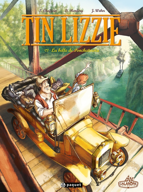 Couverture ebook de Tin Lizzie T1, de Dominique Monfery