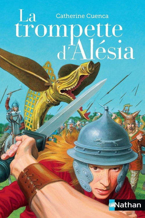 ebook cover of La trompette d'alesia, by Catherine Cuenca