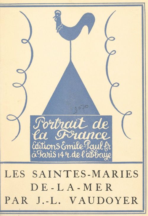 ebook cover of Les Saintes-Maries-de-la-Mer, by Jean-Louis Vaudoyer