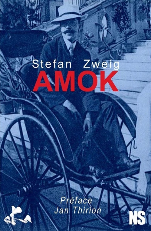 ebook cover of Amok, by Stefan Zweig