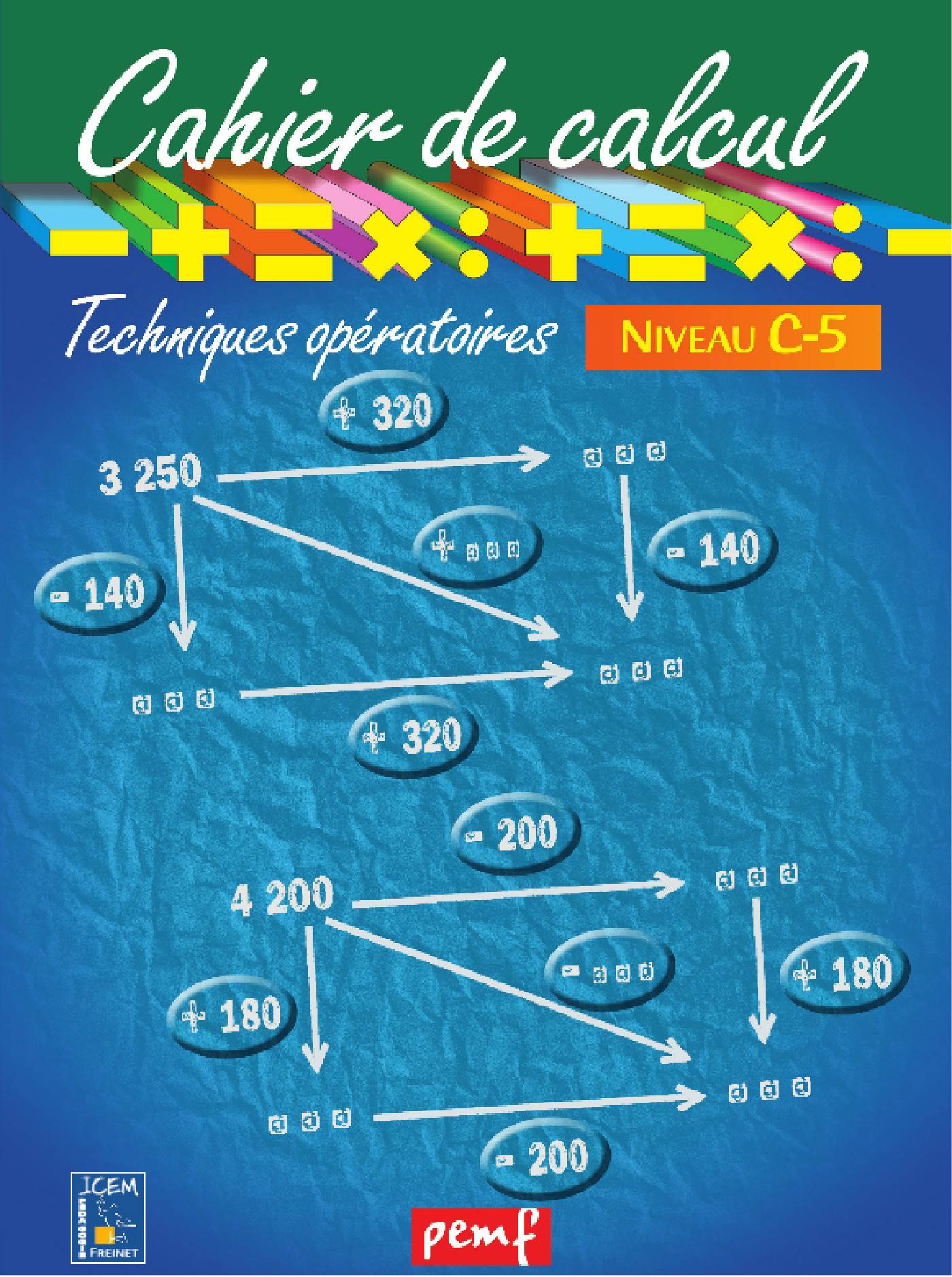 ebook cover of Cahier de calcul cycle 3 niveau 2E, by Collectif
