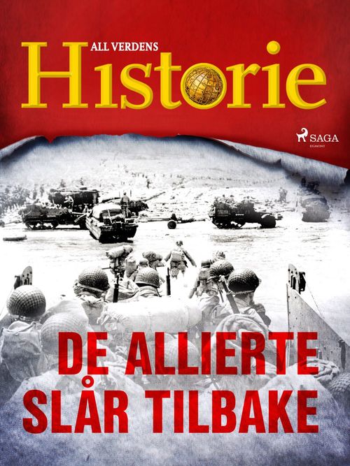 ebook cover of De allierte slår tilbake, by All Verdens Historie