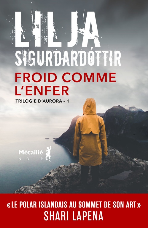 Couverture ebook de Froid comme l'enfer, de Lilja Sigurdardottir