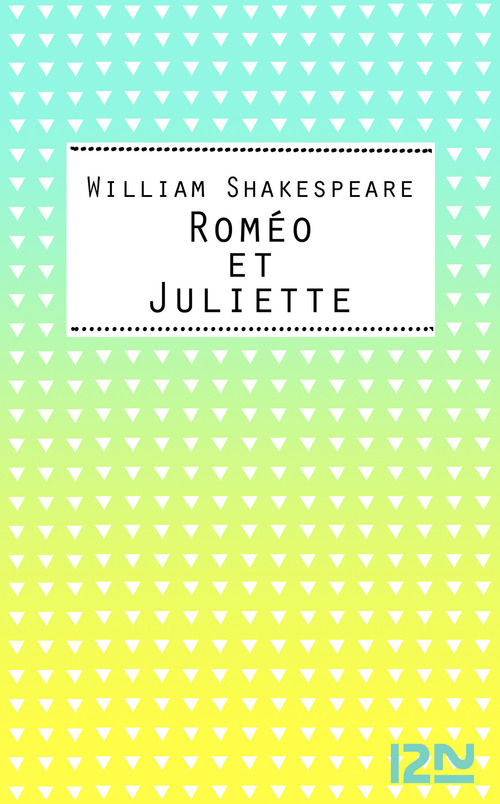 ebook cover of Roméo et Juliette, by William Shakespeare